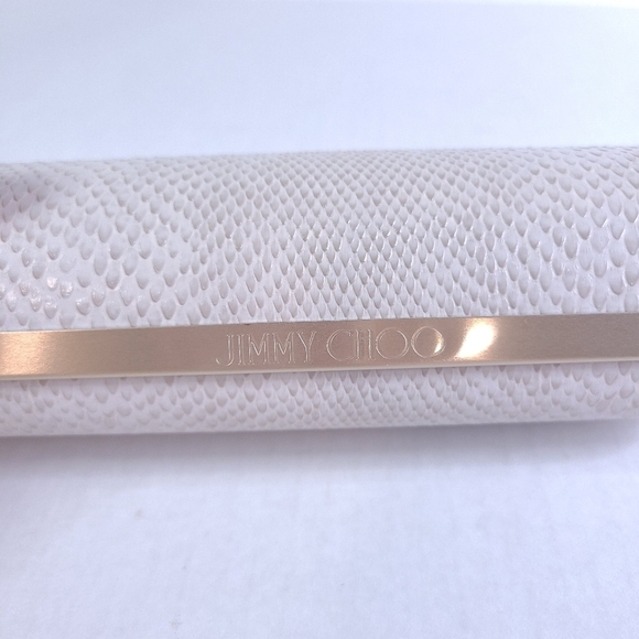 Jimmy Choo Snake Embossed Eyeglasses/Sunglasses Hard Case - Picture 6 of 11